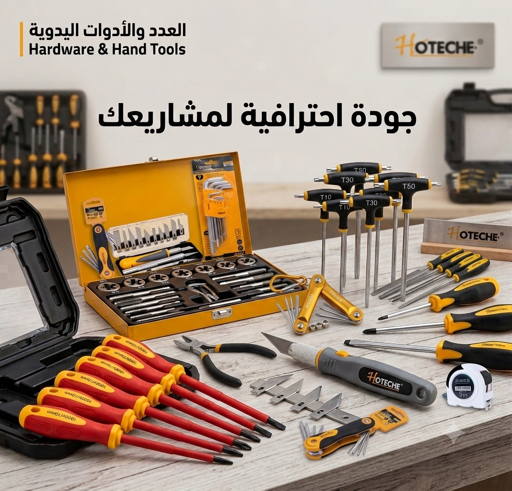 أطقم عدد ومستلزمات صناعية